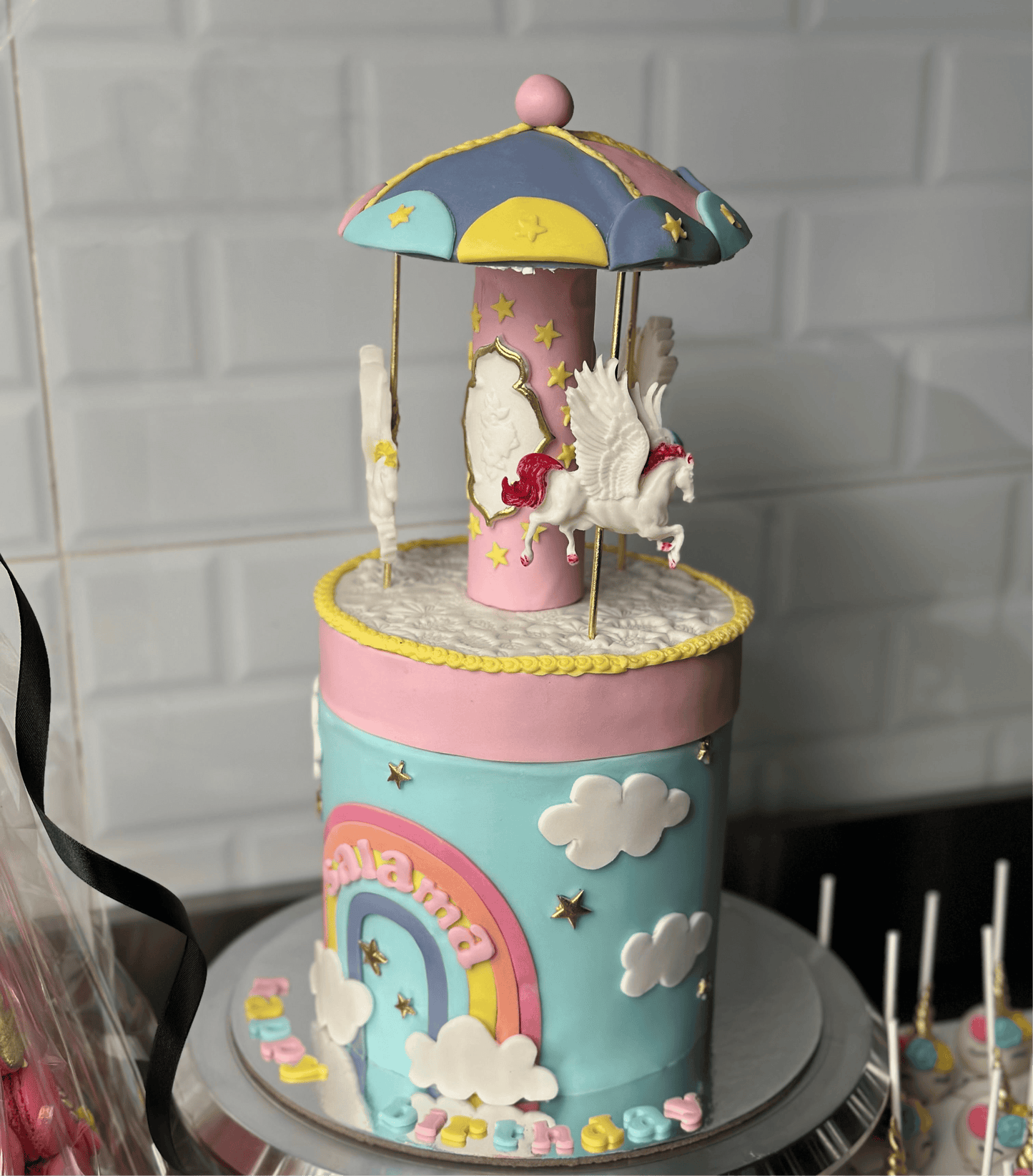 Unicorn Carousel Theme Party Bundle